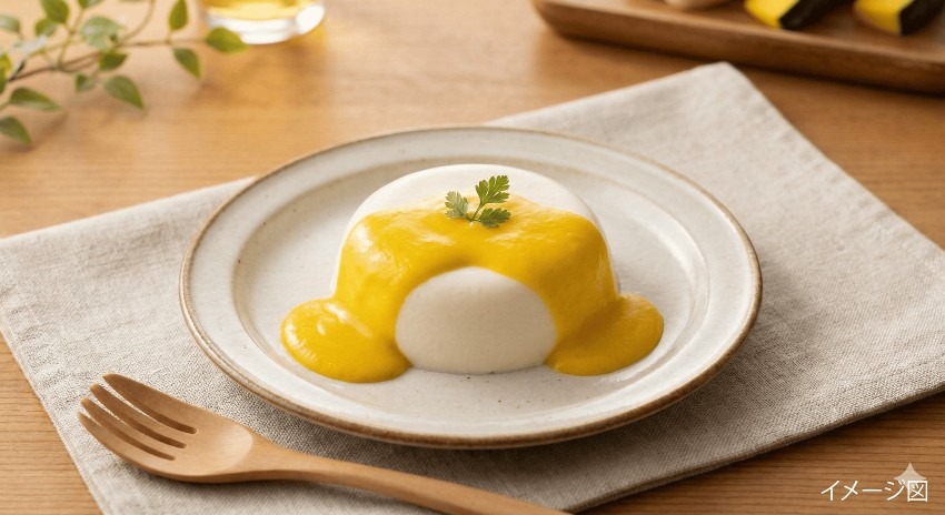 ほたての貝柱のムース仕立て