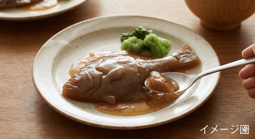 カレイの煮付けゼリー