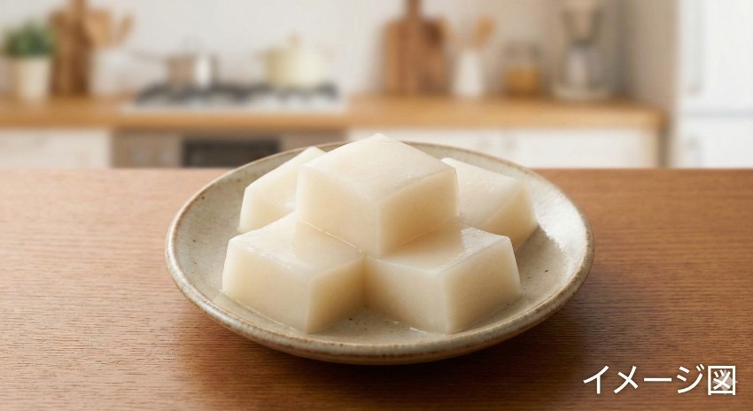 切り餅で簡単お餅ゼリー①