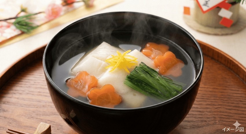 お雑煮(関東風)