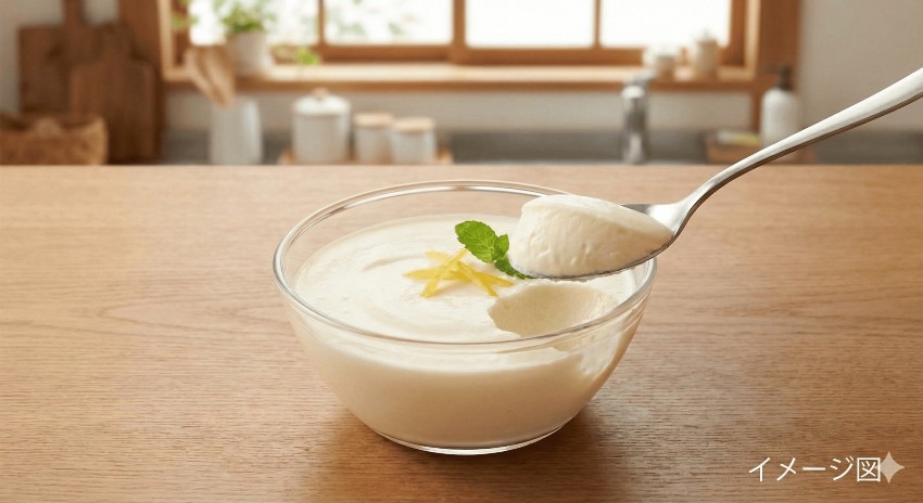 なんちゃってチーズムース