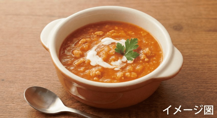鶏ひき肉とかぼちゃのトマト煮